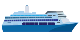 Luxury cruise ship